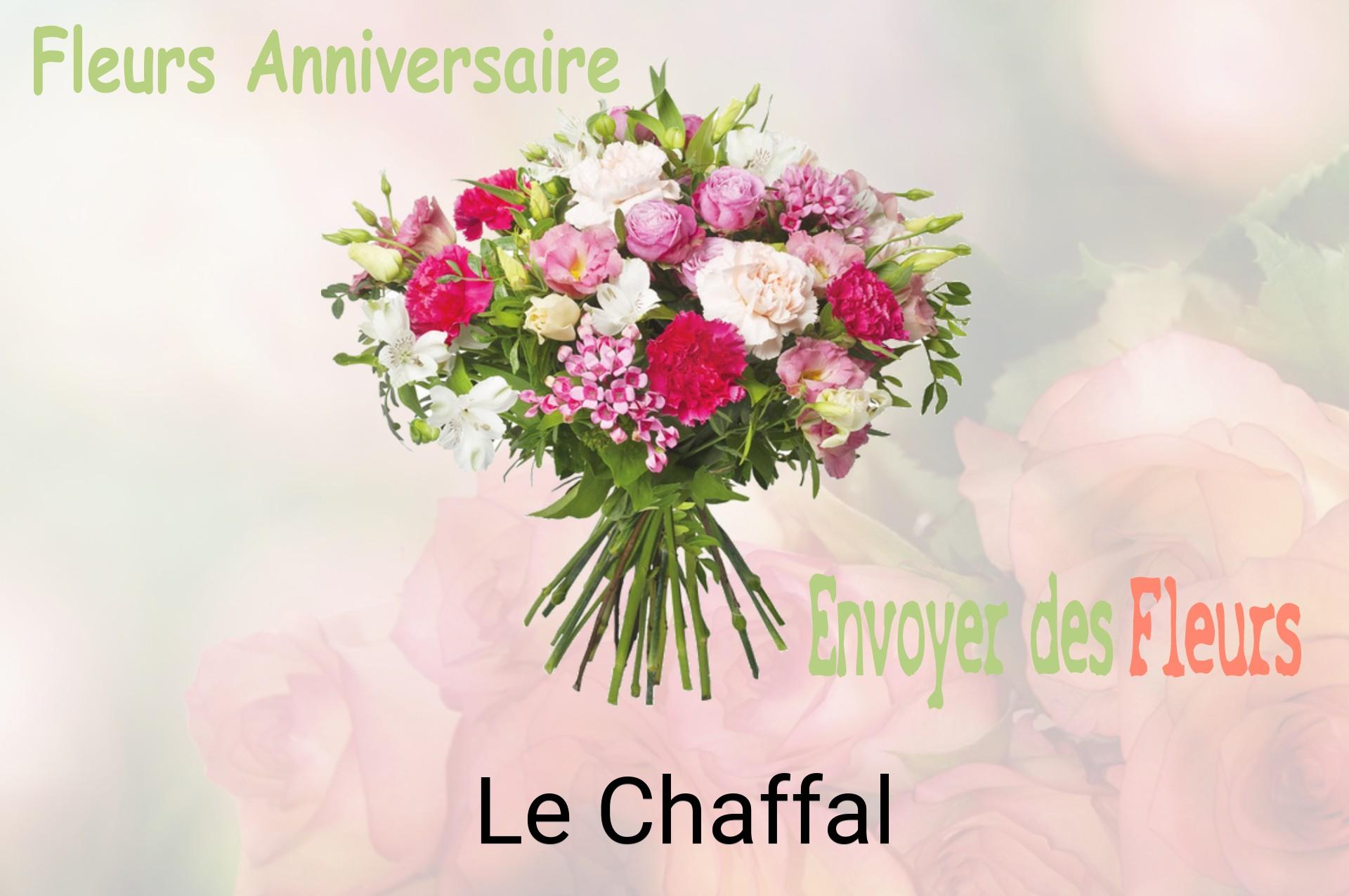 Bouquet de fleurs d’anniversaire livré à Le Chaffal