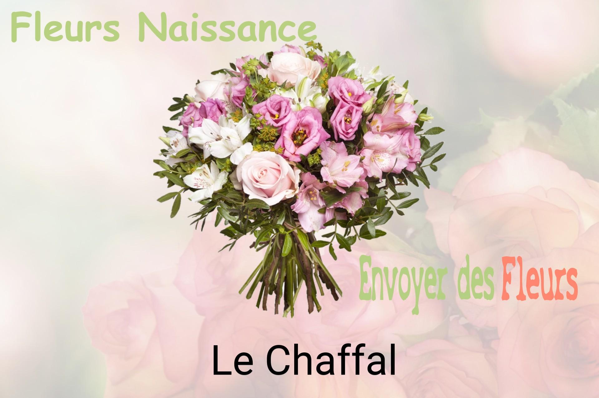 Bouquet de fleurs de naissance livré à Le Chaffal