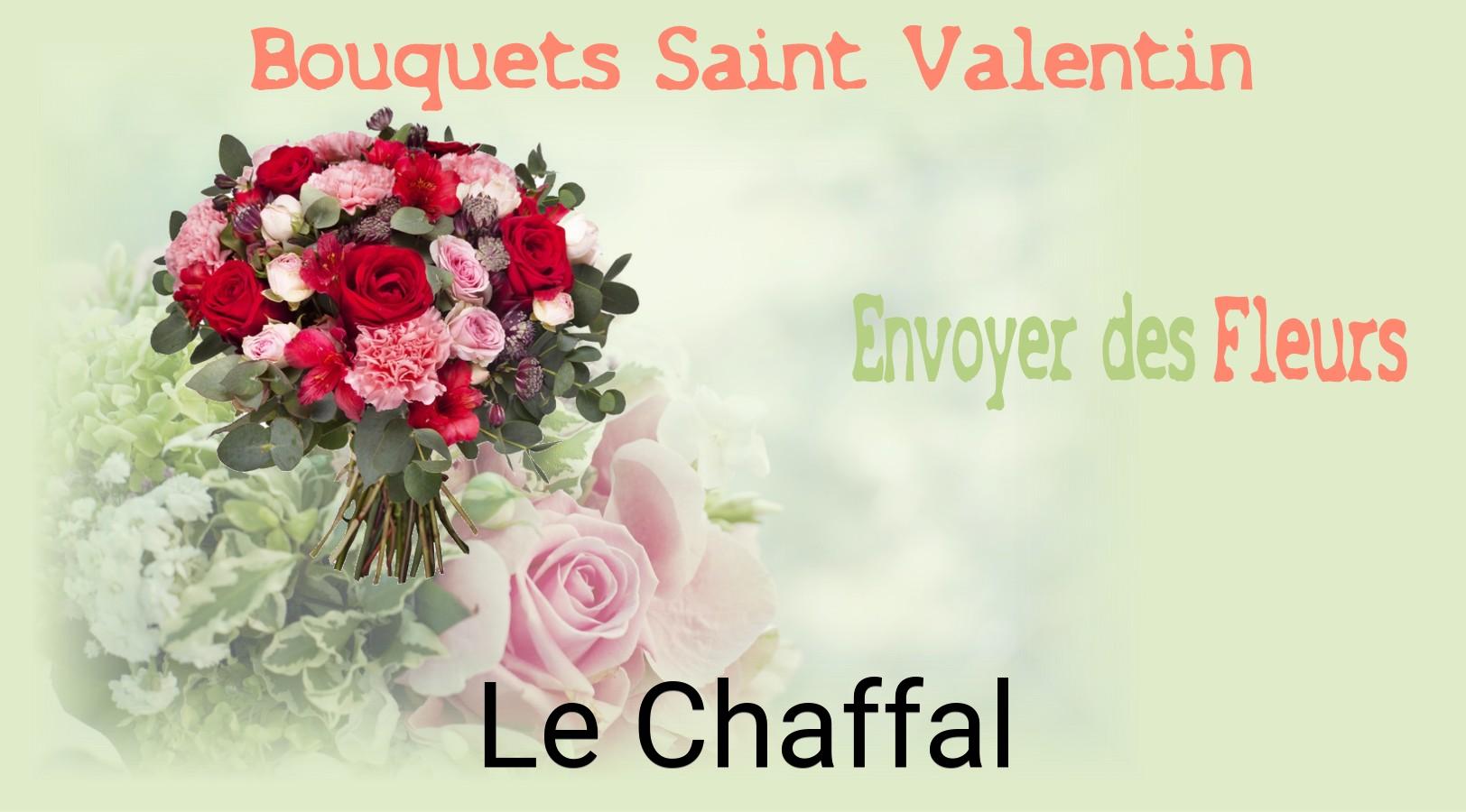 Roses de Saint-Valentin livrées à Le Chaffal